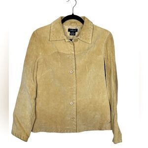 Willi Smith leather/suede coat  Size: Small